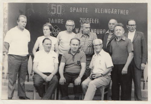 Vorstand KGV Ziegelei 1973